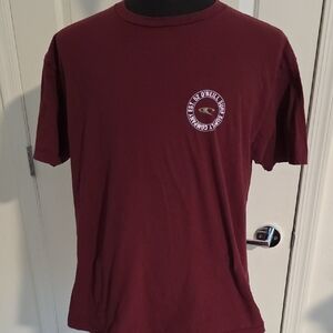 O'Neill Men's Burgundy Short Sleeve Tee
